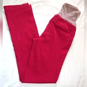 Motherhood Maternity Pink Stretch Jeggings, Small